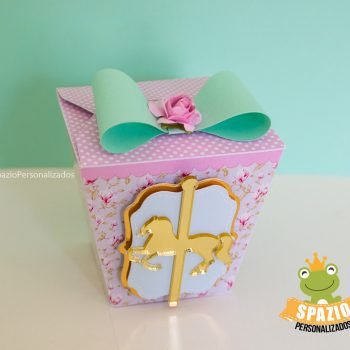 caixa sushi scrap carrossel semi luxo