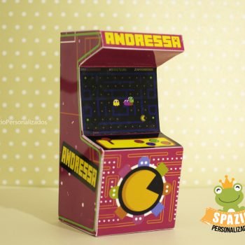 Scrap Fliperama Personalizado - Tema anos 80