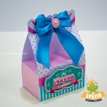 Cx Pirulito duplo Papelaria da Festa Personalizada - Circo Rosa