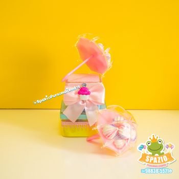 Acrilicos Scrap para Festa Infantil - Chuva de Cupcake - Uberlandia