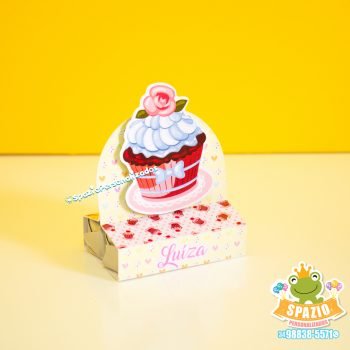 Bis Duplo Scrap para Festa Infantil - Chuva de Cupcake - Uberlandia