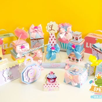 Scrap para Festa Infantil - Chuva de Cupcake - Uberlandia