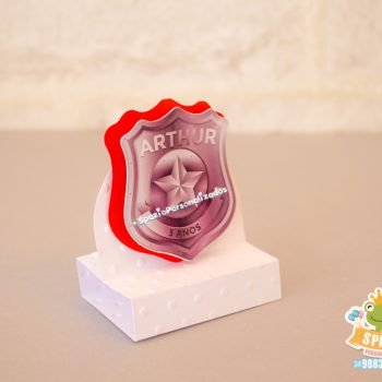 Papelaria Personalizada tema Festa Polícia Militar