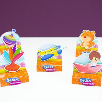 Papelaria Personalizada Festa Mundo Bita Masculino