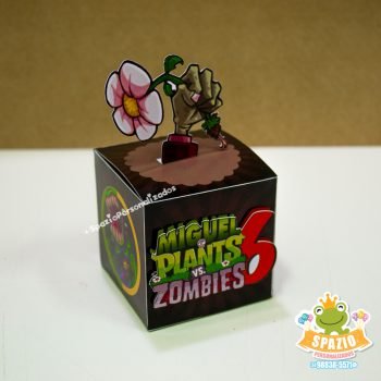 Papelaria Personalizada Plantas vs Zumbies
