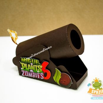 Papelaria Personalizada Plantas vs Zumbies