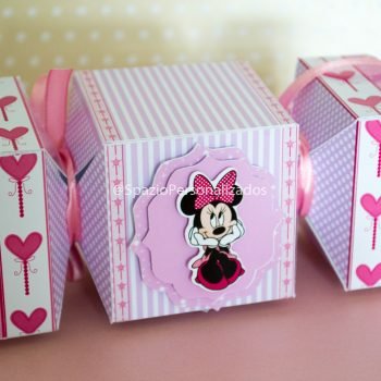 Papelaria Personalizada Festa Minnie Mouse Luxo