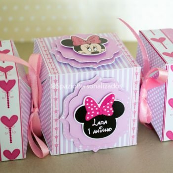 Papelaria Personalizada Festa Minnie Mouse Luxo