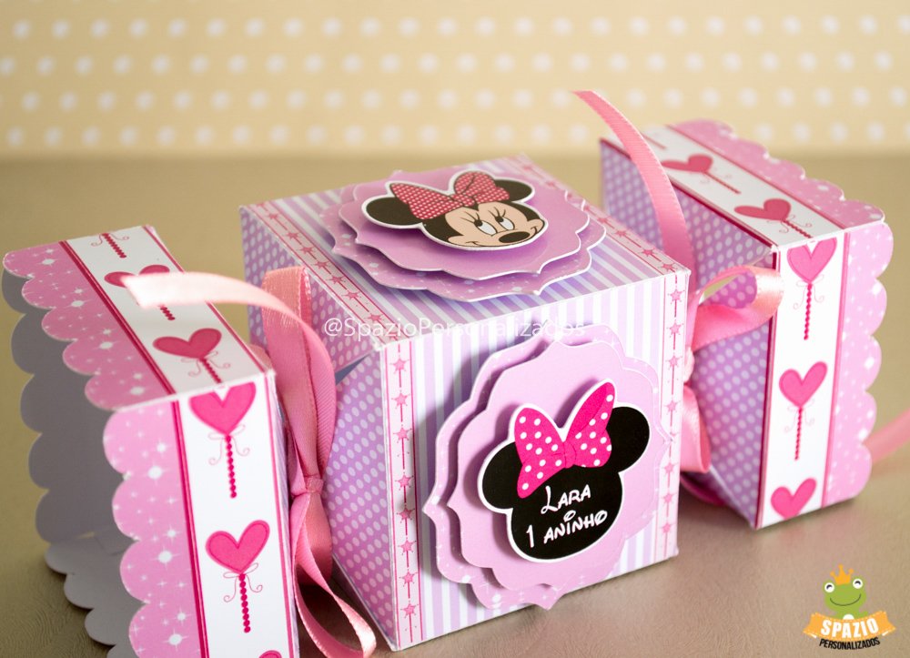 Papelaria Personalizada Festa Minnie Mouse Luxo