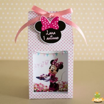 Papelaria Personalizada Festa Minnie Mouse Luxo