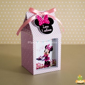 Papelaria Personalizada Festa Minnie Mouse Luxo