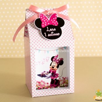 Papelaria Personalizada Festa Minnie Mouse Luxo