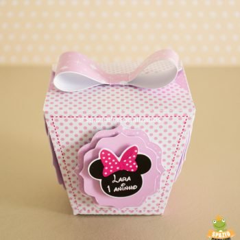 Papelaria Personalizada Festa Minnie Mouse Luxo