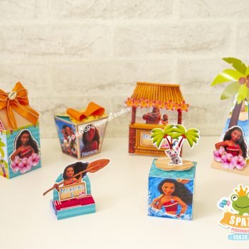 Papelaria Personalizada Festa Moana