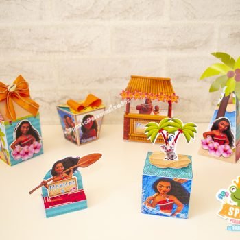 Papelaria Personalizada Festa Moana