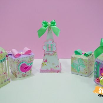 Papelaria Personalizada Tema Jardim