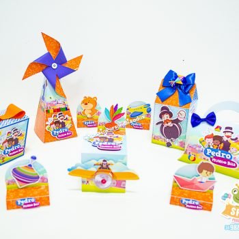 Papelaria Personalizada Festa Mundo Bita Masculino