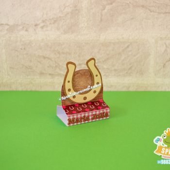 Caixa Bis Papelaria Personalizada no Tema Haras