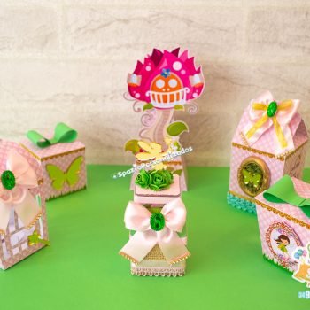 Papelaria Personalizada Tema Jardim de Fadas