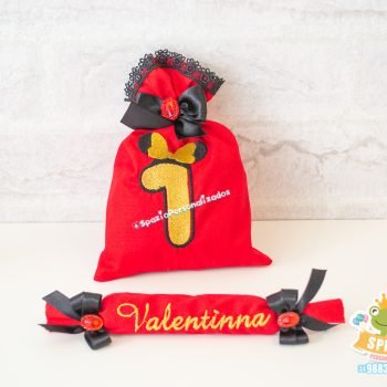 Papelaria Personalizada Festa Minnie Mouse Luxo