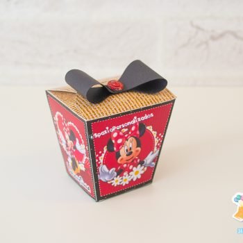 Papelaria Personalizada Festa Minnie Mouse Luxo