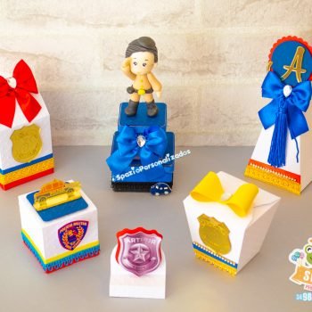 Papelaria Personalizada tema Festa Polícia Militar