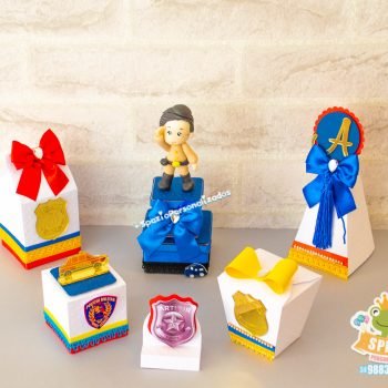 Papelaria Personalizada tema Festa Polícia Militar