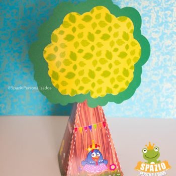 CONE GALINHA PINTADINHA - SCRAP DE PAPELARIA PERSONALIZADA