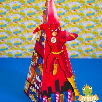 Caixa Cone - Papelaria Personalizada Heróis Tradicional