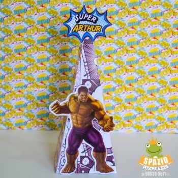 Cone - Papelaria Personalizada Heróis Tradicional