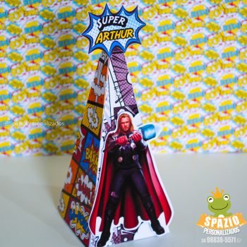 cone - Papelaria Personalizada Heróis Tradicional