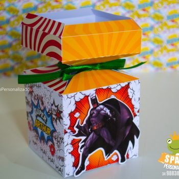 Cx Meia Bala - Papelaria Personalizada Heróis Tradicional