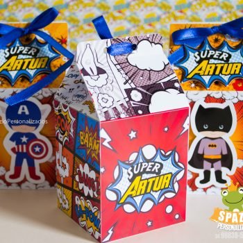 Milk Heróis Cute de Papelaria Personalizada Uberlândia