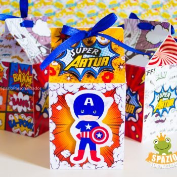 Capitão América Heróis Cute de Papelaria Personalizada Uberlândia