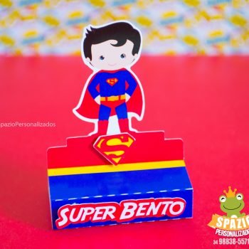 BIS DUPLO SUPERMAN Heróis Cute de Papelaria Personalizada Uberlândia
