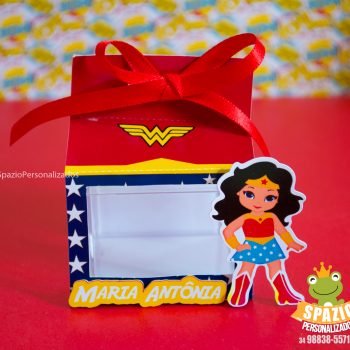 MULHER MARAVILHA CUTE Heróis Cute de Papelaria Personalizada Uberlândia