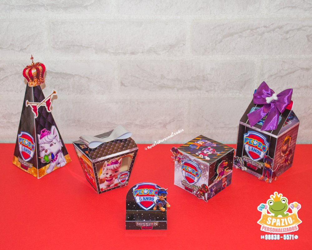 Personalizados Patrulha Canina Mission Paw