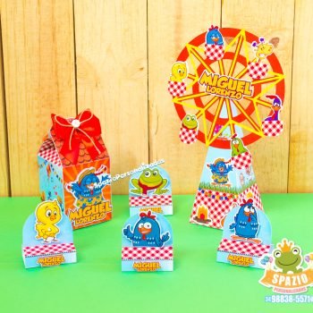 kit GALINHA PINTADINHA - SCRAP DE PAPELARIA PERSONALIZADA