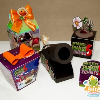 Papelaria Personalizada Plantas vs Zumbies