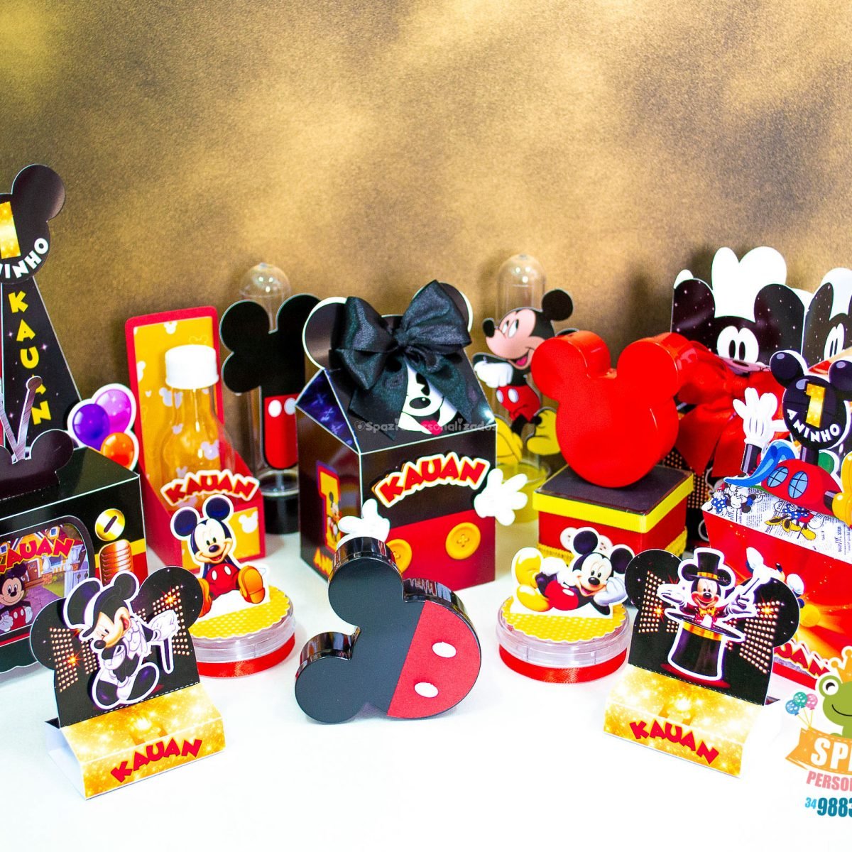Mickey de Papelaria Personalizada Uberlândia