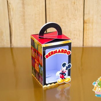visor Papelaria Personalizada de Luxo Tema Mickey Mouse