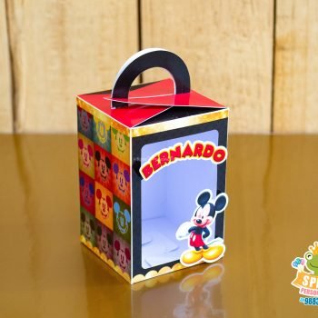 visor Papelaria Personalizada de Luxo Tema Mickey Mouse