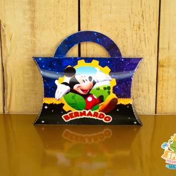 almofada Papelaria Personalizada de Luxo Tema Mickey Mouse