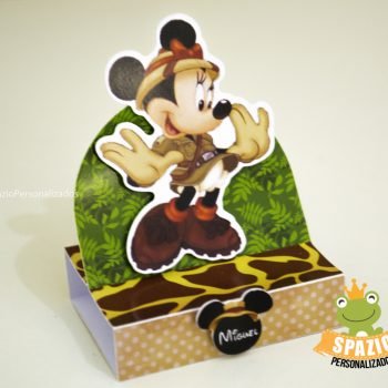 bis duplo Papelaria Personalizada Mickey Safari