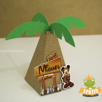 cone coqueiro Papelaria Personalizada Mickey Safari