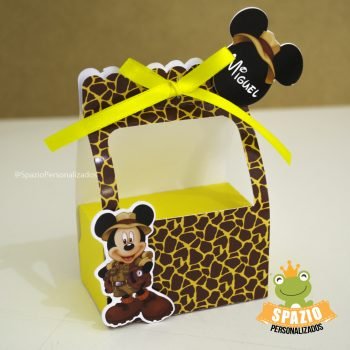 pirulito Papelaria Personalizada Mickey Safari