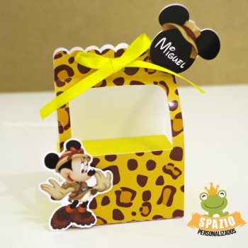 pirulito Papelaria Personalizada Mickey Safari