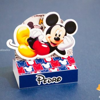 Bis Duplo Scrap de Papelaria Mickey Mouse