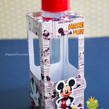 Caixa Tubete Scrap de Papelaria Mickey Mouse