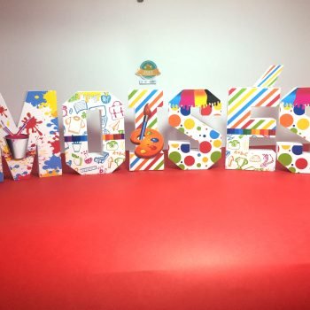 Nome 3d Pintando o 7 papercraft
